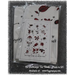 Whimsical Tea Towels  by Sa Boothroyd - Made in Gibsons BC
